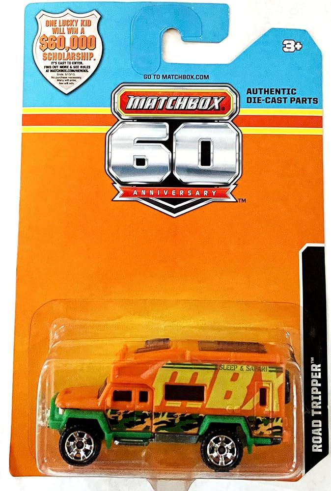 Amazon.com: Matchbox 60th Anniversary Road Tripper : Toys & Games
