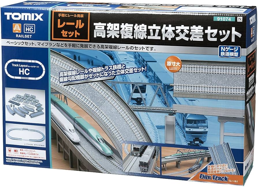 Amazon | トミーテック(TOMYTEC) TOMIX Nゲージ レールセット 高架複線