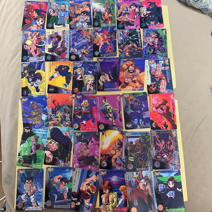Amazon.co.jp: ストリートファイター Ⅱ V カードダス ノーマル 36種