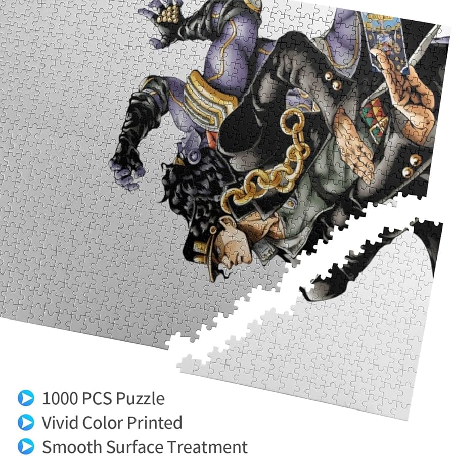 Amazon.co.jp: ジョジョの奇妙な冒険 アニメ ジグソーパズル 1000