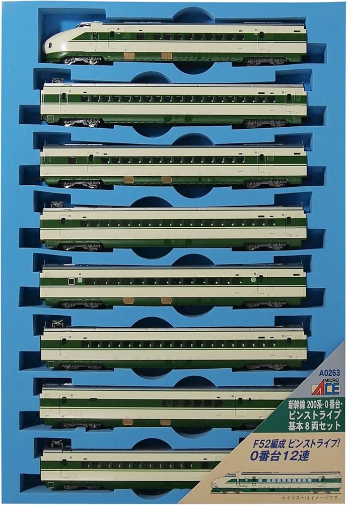 Amazon | マイクロエース Nゲージ 新幹線200系-0番台・ピンストライプ