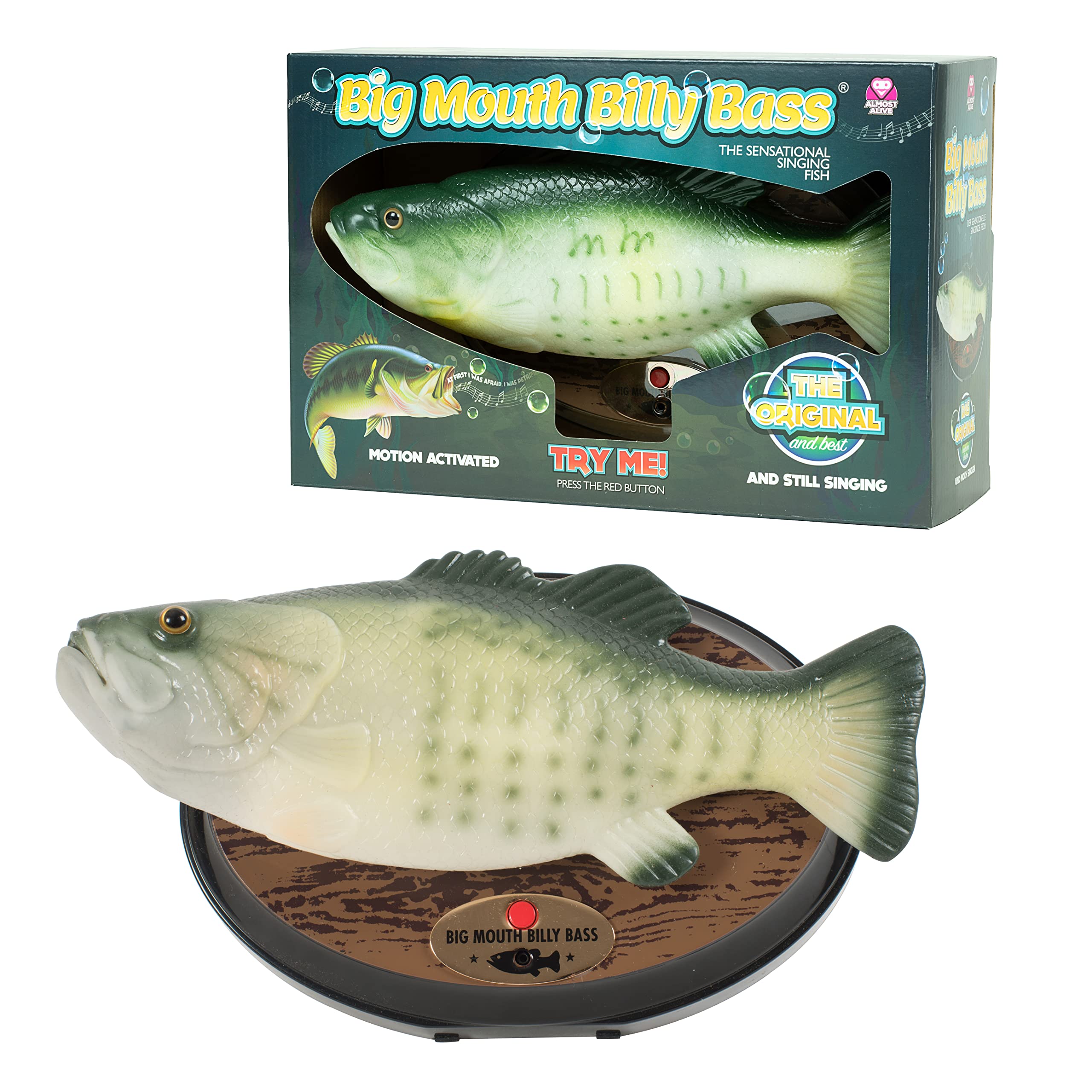 Amazon.co.jp: Big Mouth Billy Bass Decoration ビッグ マウス ビリー