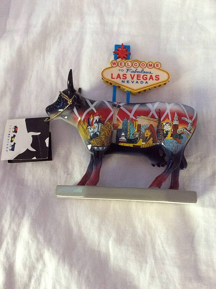 Amazon.com: Cow Parades 7326 WELCOME TO FABULOUS LAS VEGAS : Home