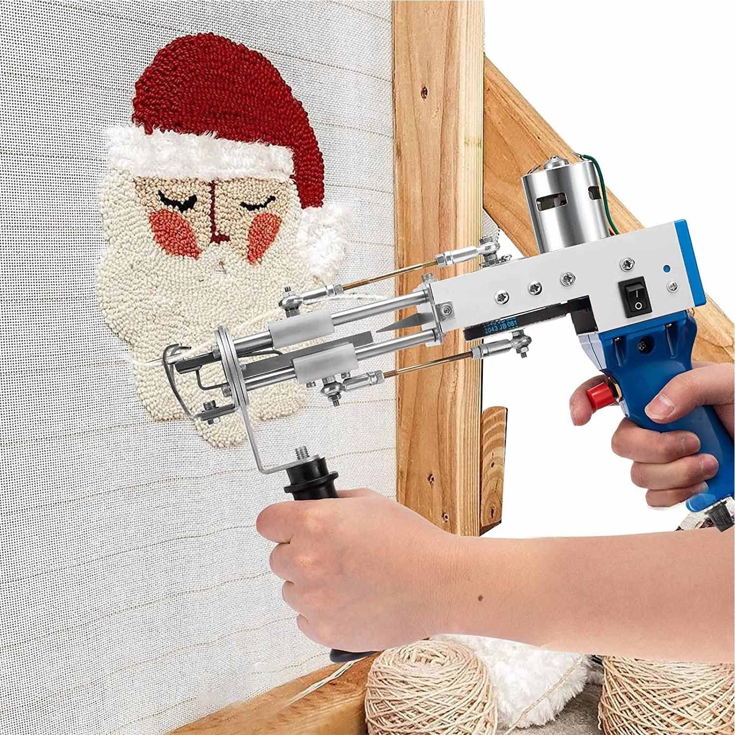 Amazon.co.jp : タフティングガン 電気カーペットタフティングガン