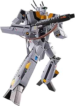 Amazon.com: Bandai spirits DX Chogokin VF-1S Valkyrie Roy Focker