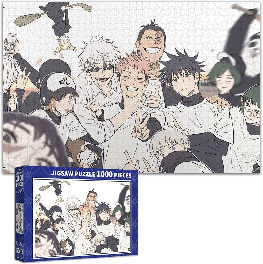 Amazon | 呪術廻戦 パズル 1000ピース ジグソーパズル(50x75cm