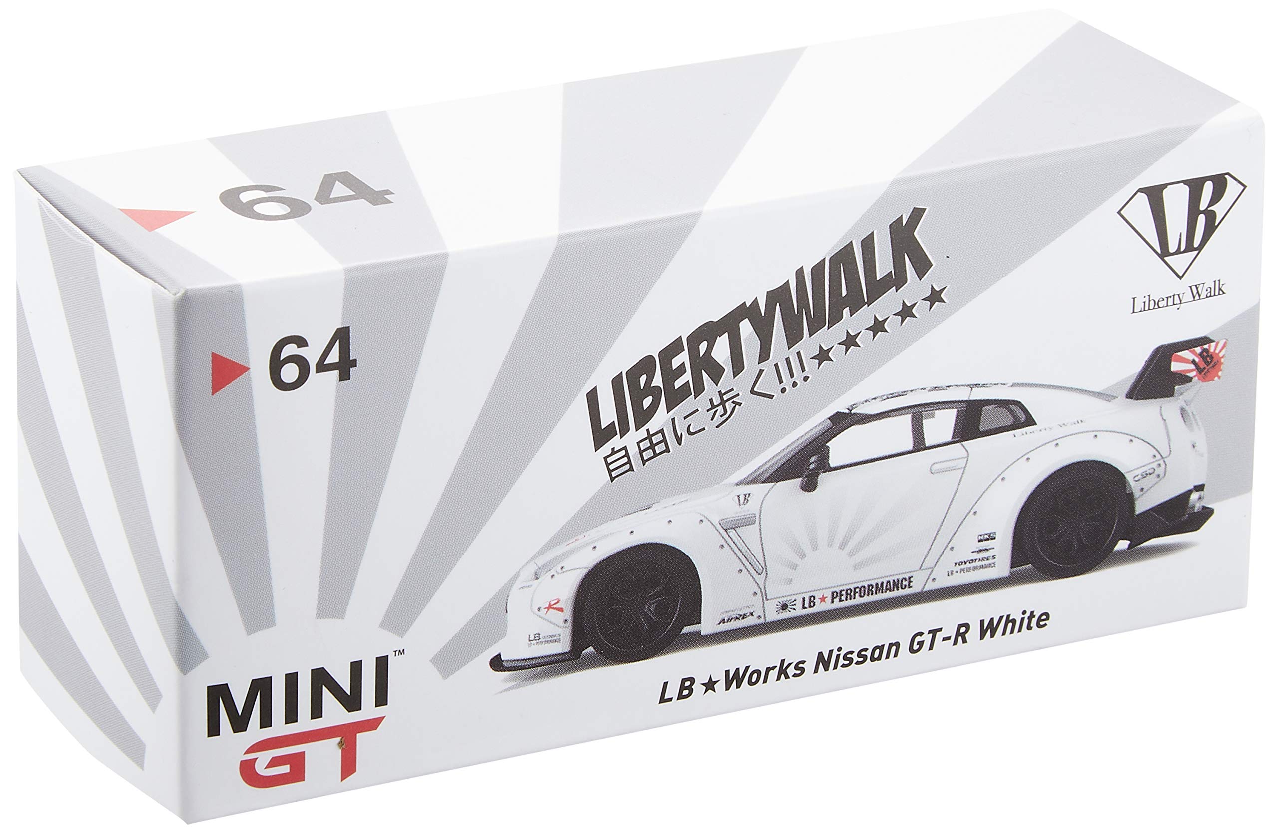 Amazon | MINI GT 1/64 LB☆WORKS ニッサン GT-R R35 タイプ1 リア