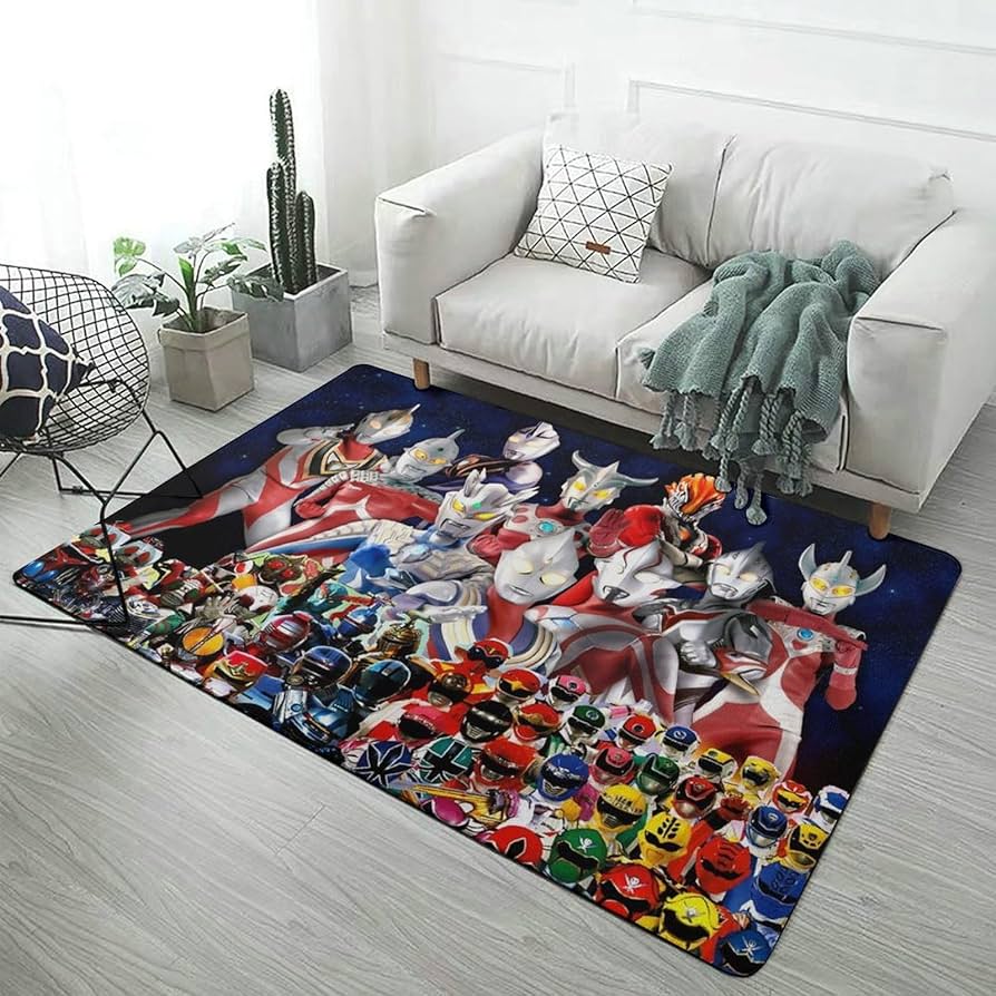 Amazon | カーペット ウルトラマン アニメ ラグマット ラグ ホット