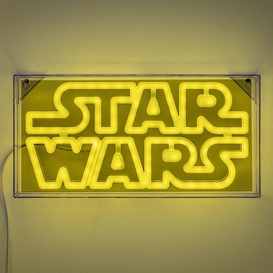 Amazon.co.jp: Paladone スターウォーズ LED ネオンロゴ ライトサイン