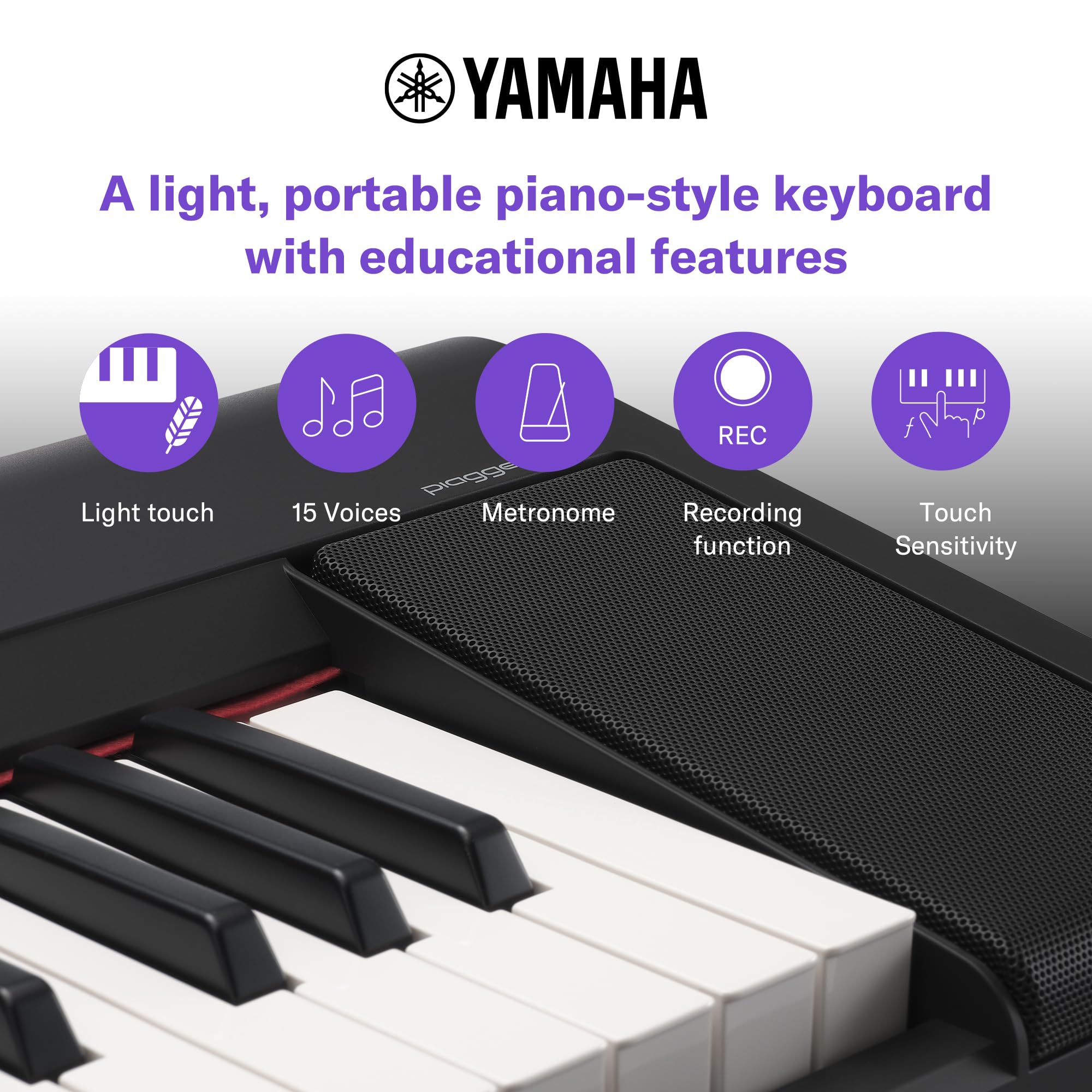 Amazon.com: Yamaha Piaggero 61-Key Ultra-Portable Digital Piano