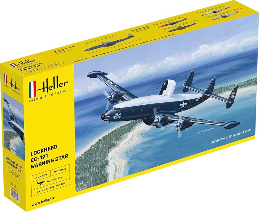 Amazon | エレール 1/72 アメリカ海軍 ロッキード EC-121 ウォーニング