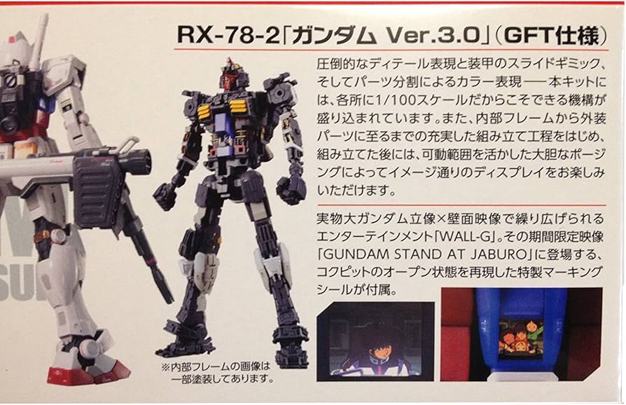 Amazon.com: Bandai Gundam Front Tokyo Limited MG 1/100 RX-78-2