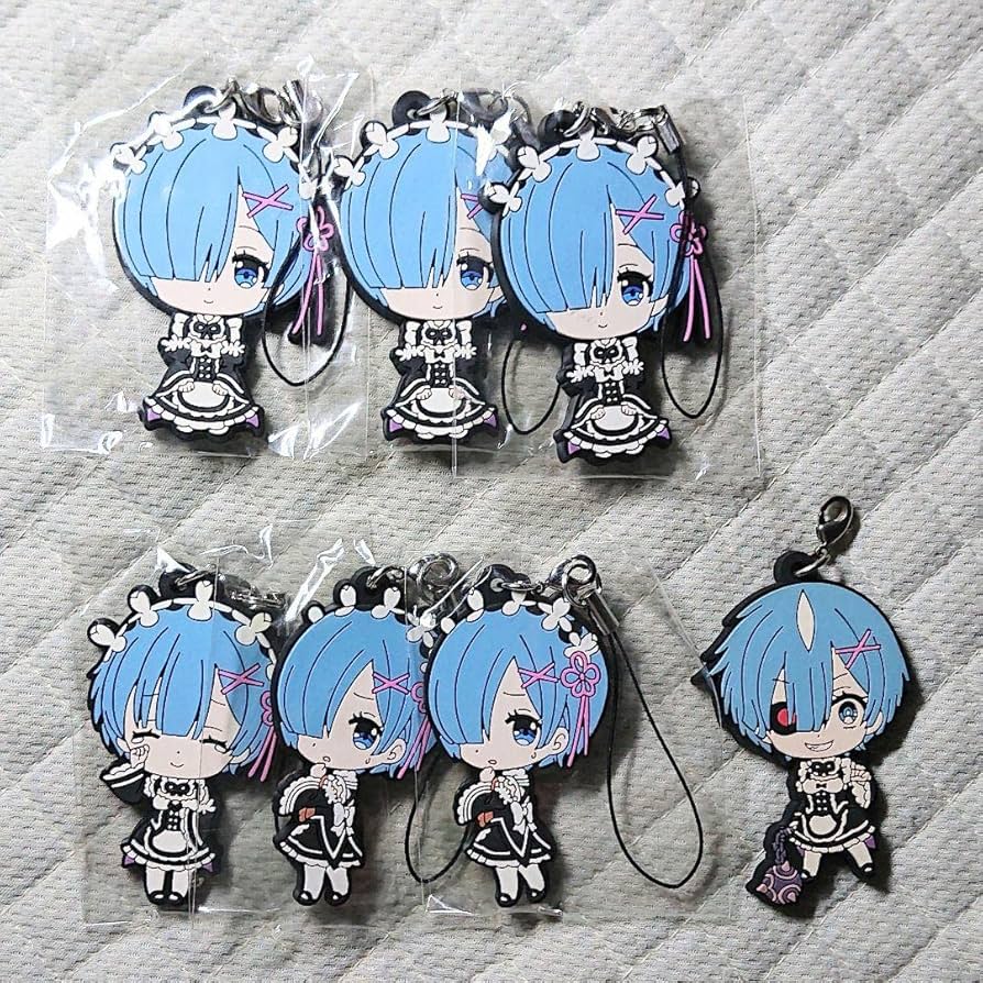 Amazon.co.jp: リゼロ レム ラバーストラップ ラバスト 一番くじ