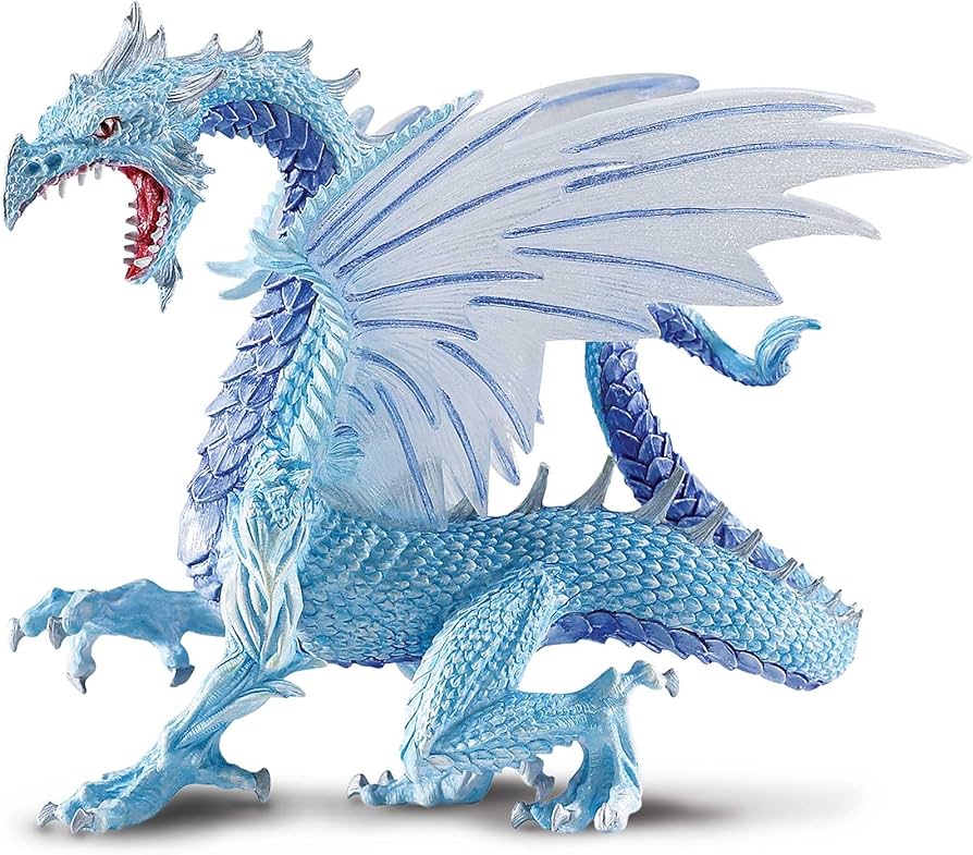 Amazon.com: Safari Ltd. Ice Dragon Figurine - Detailed 6