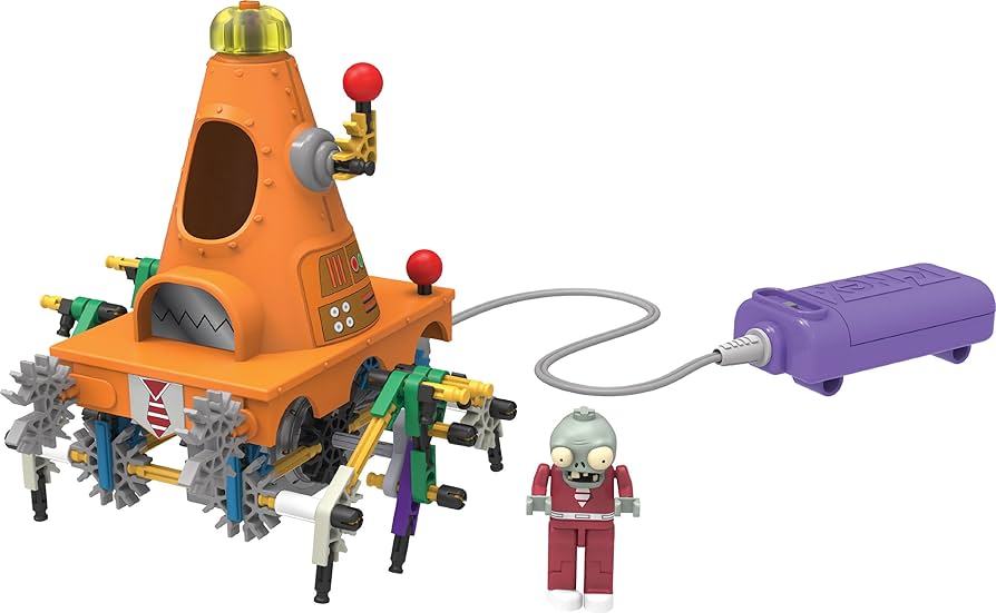 K'NEX Plants vs. Zombies Cone Mech Building Set : Amazon.sg: Toys