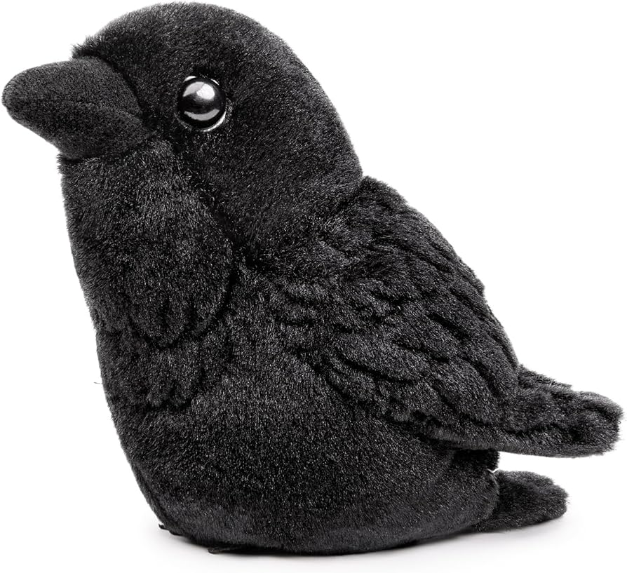 Amazon.co.jp: Frankiezhou Home カラスのぬいぐるみキーチェーン