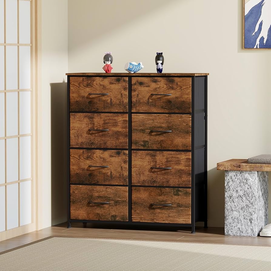 Amazon｜Somdot タンス 収納 チェスト 洋服 ダンスおしゃれ チェスト