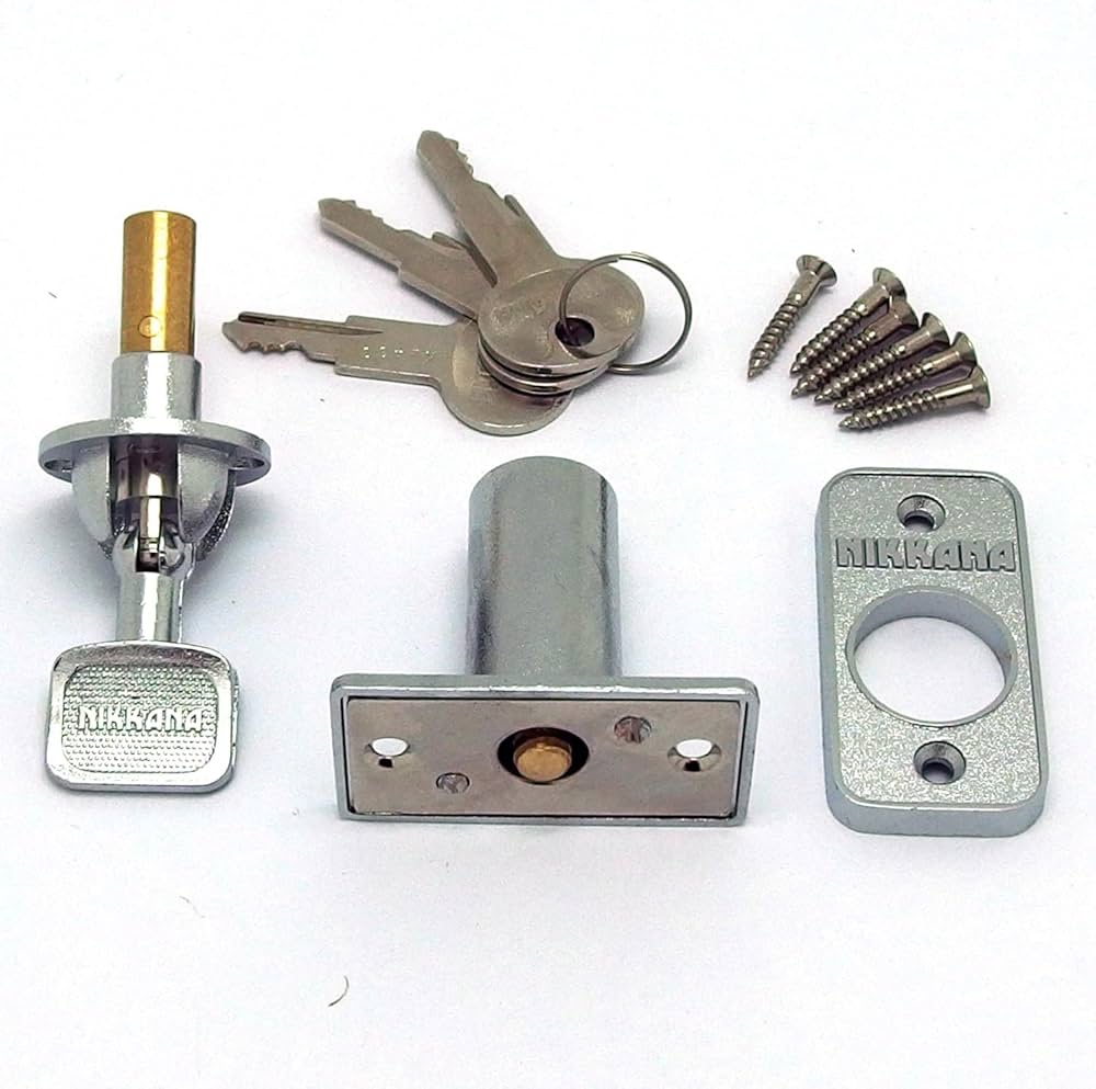 Amazon | 大阪金具 GUARD 両面捻締 #606 | 補助錠・錠前