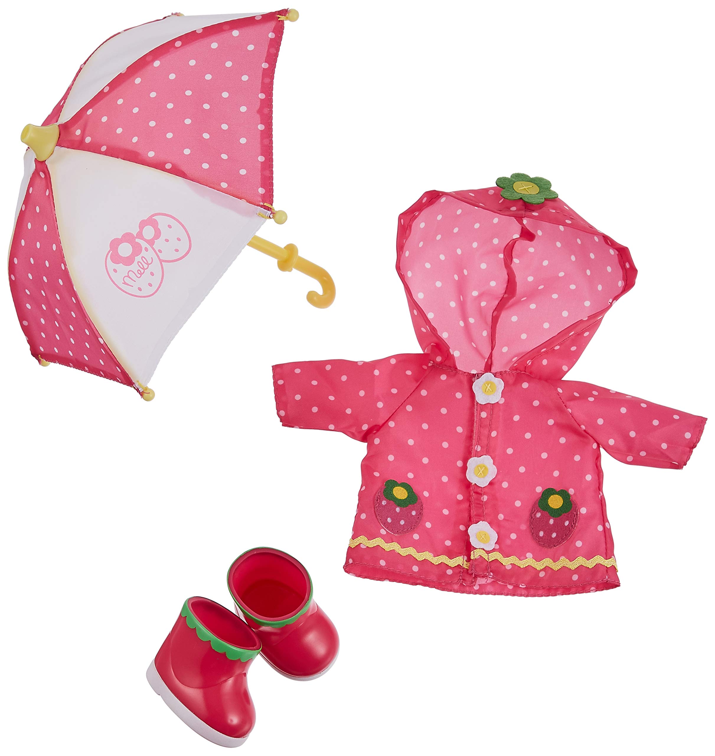 Amazon.co.jp: メルちゃん きせかえセット いちごのレインコートセット