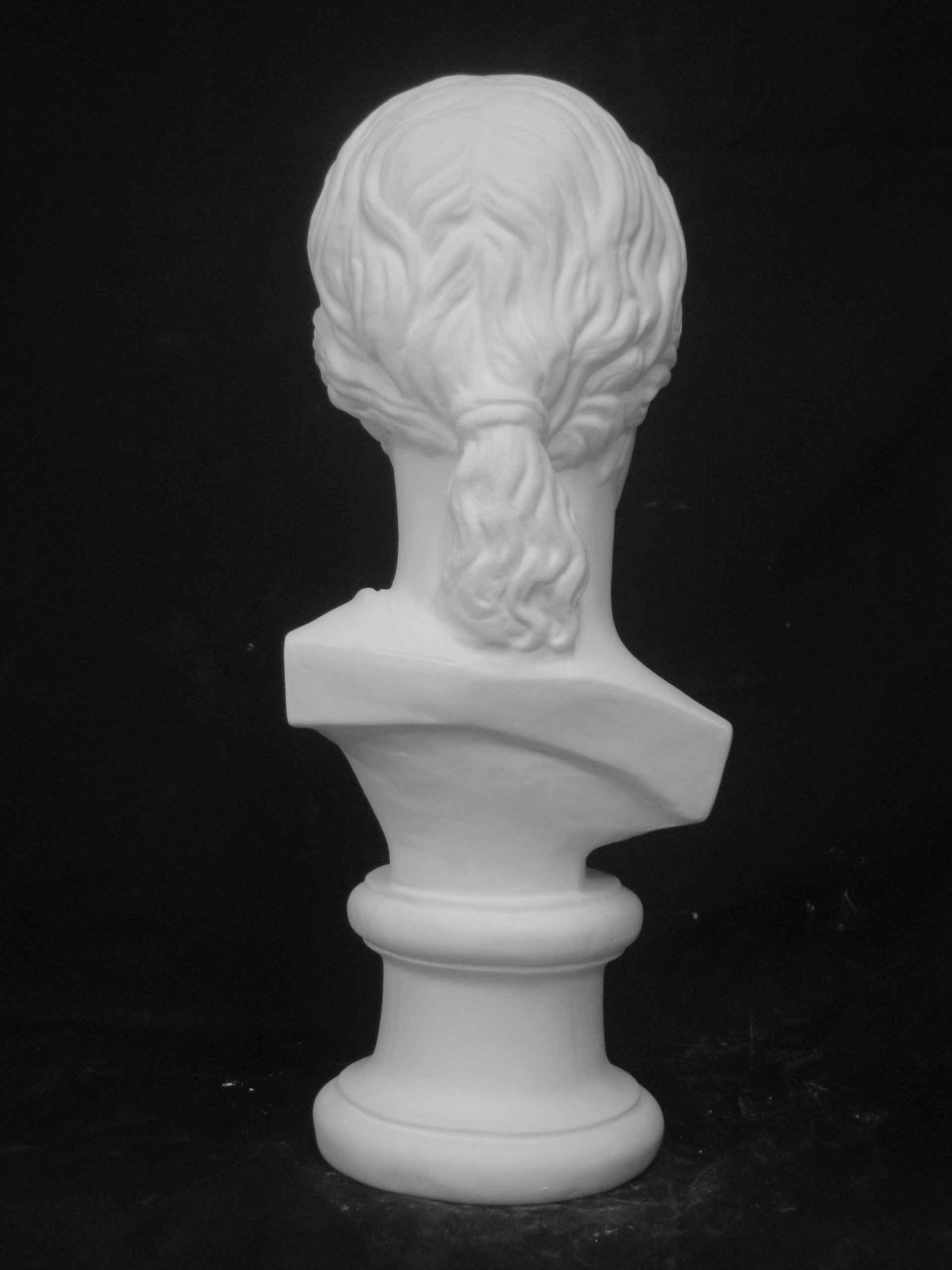 Amazon.co.jp: 石膏像 K－141 ギリシャ少女胸像 H．52cm