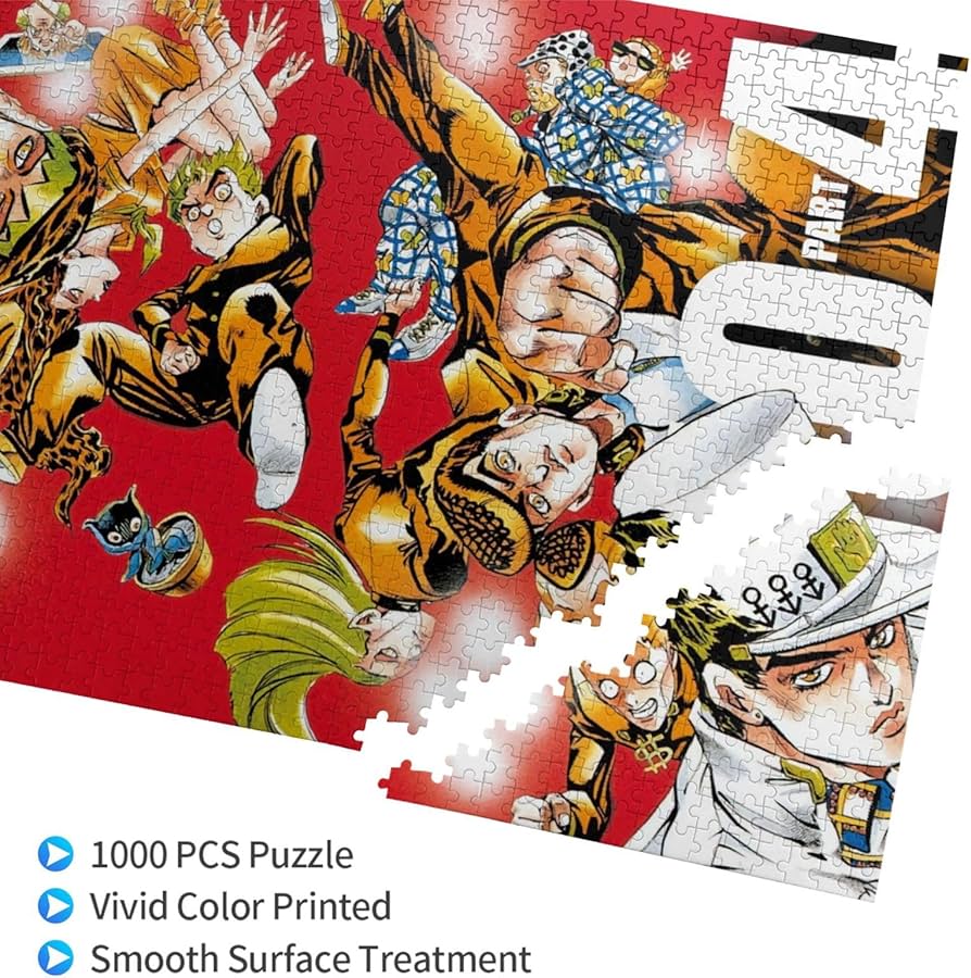 Amazon.co.jp: ジョジョの奇妙な冒険 ジグソーパズル 木製 1000ピース