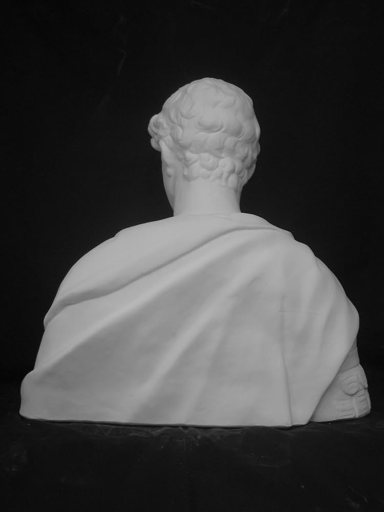 Amazon.co.jp: 石膏像 K－130 聖ジョルジョ胸像 H．67cm