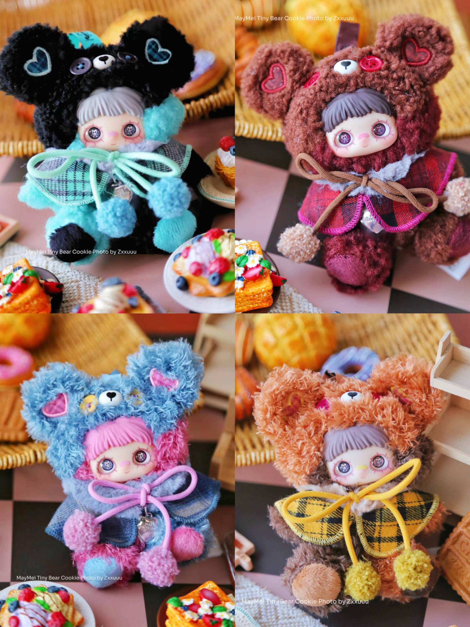 Amazon.co.jp: Maymei ベアクッキーシリーズ ぬいぐるみブラインド