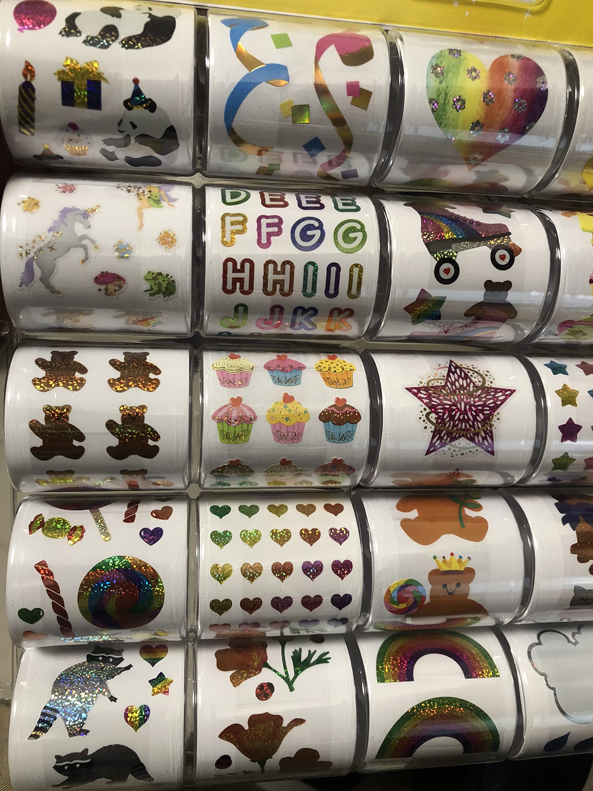 Amazon | ミセスグロスマン ステッカーセット 1000枚以上 25ロール