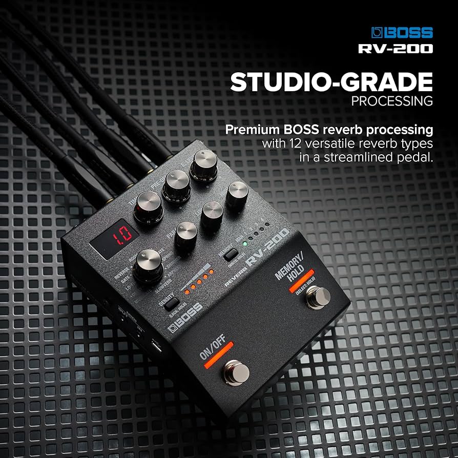 Amazon | BOSS/RV-200 REVERB ボス リバーブ RV200 | ディレイ
