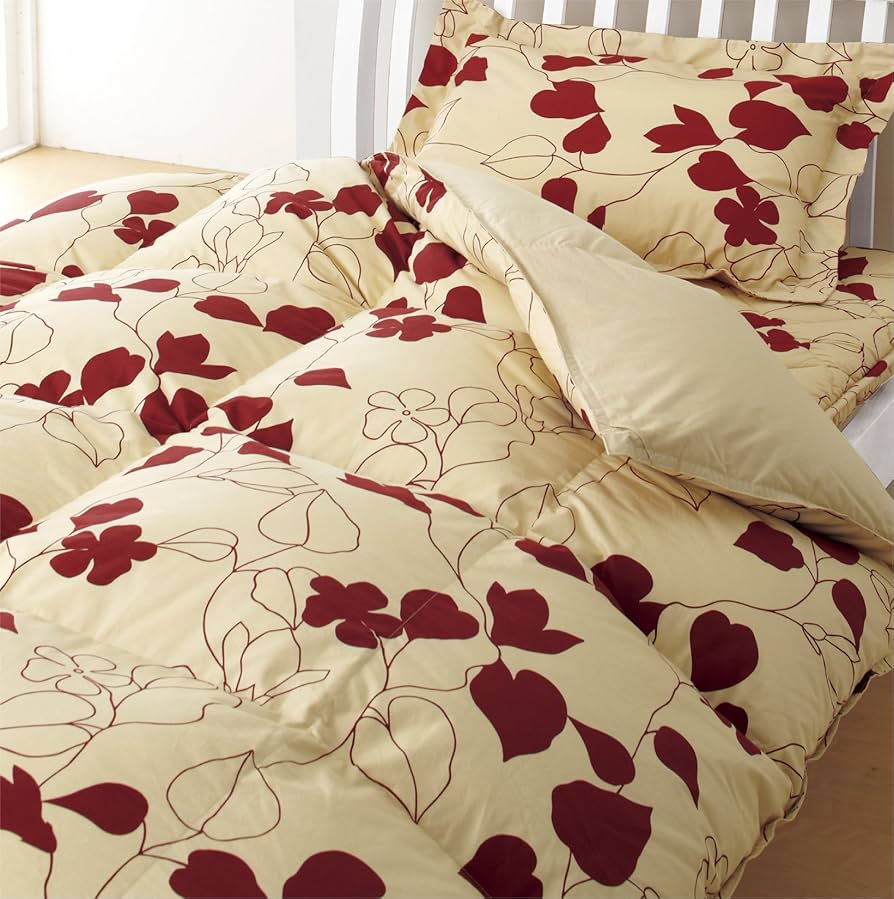 Amazon｜西川 リビング 羽毛4点セット(掛けふとん、敷きふとん、まくら