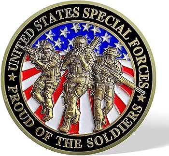 Amazon.co.jp: AtSKnSK アメリカ特殊部隊 ミリタリー チャレンジコイン