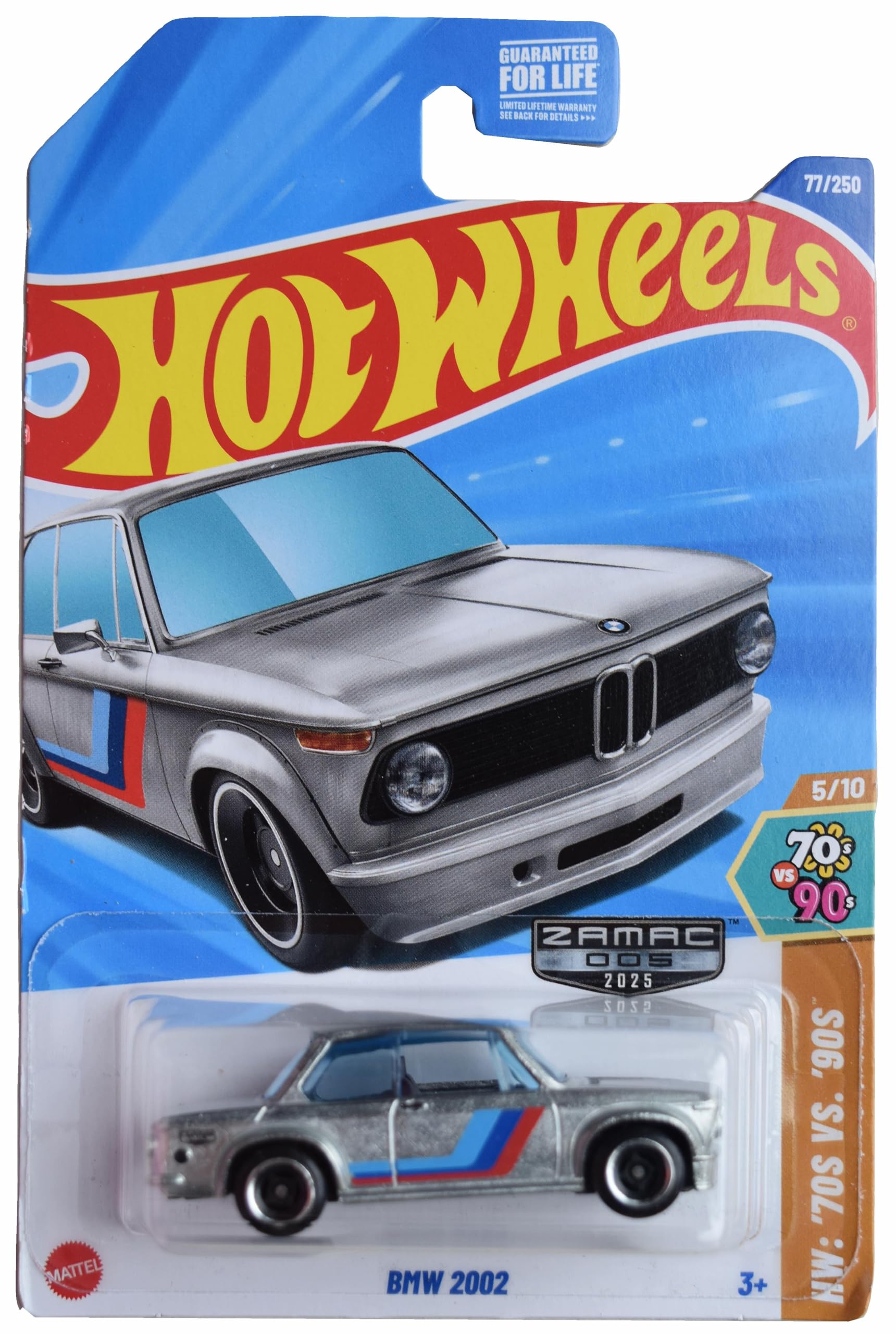 Amazon.com: Hot Wheels Zamac BMW 2002, HW '70s Vs '90s 5/10