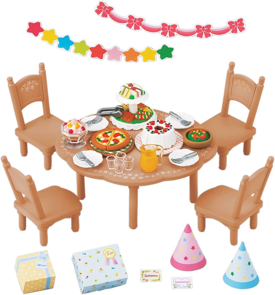 Sylvanian Families Party Set, Playsets - Amazon Canada