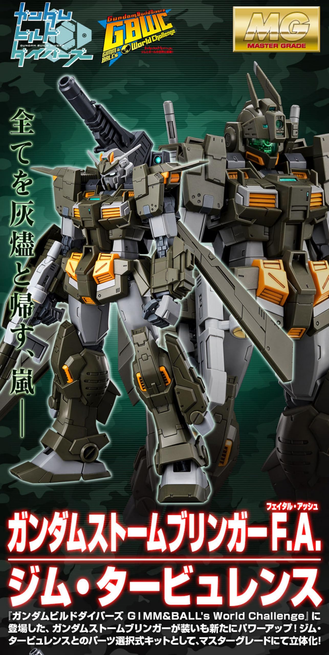Amazon | BANDAI SPRITS MG 1/100 ガンダムストームブリンガー F.A