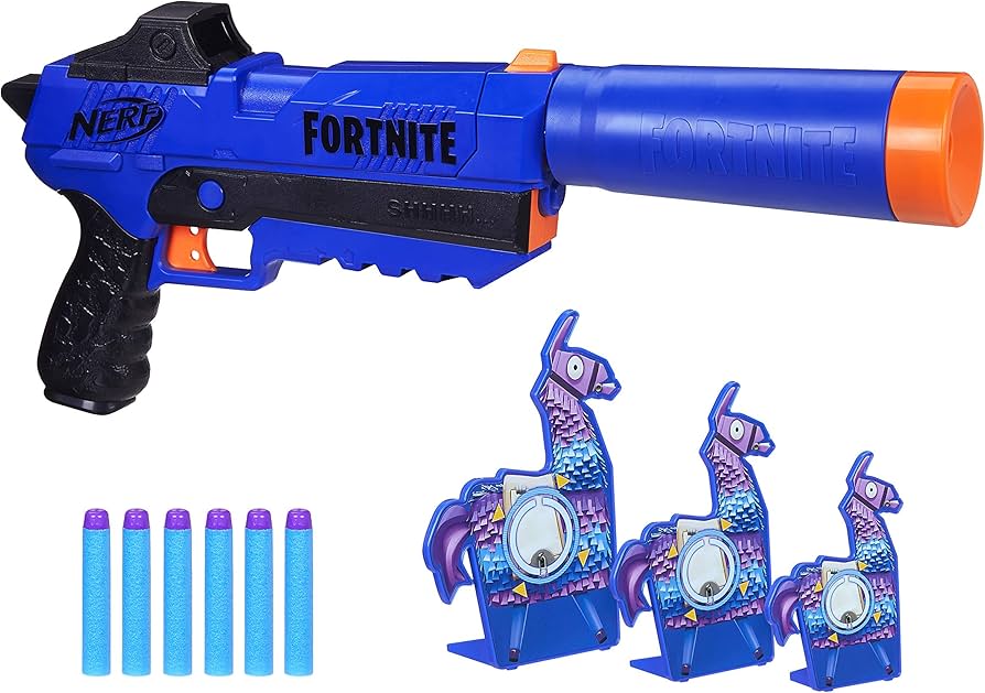 Nerf Fortnite Sp-R & Llama Targets - Includes Sp-R Blaster, 3