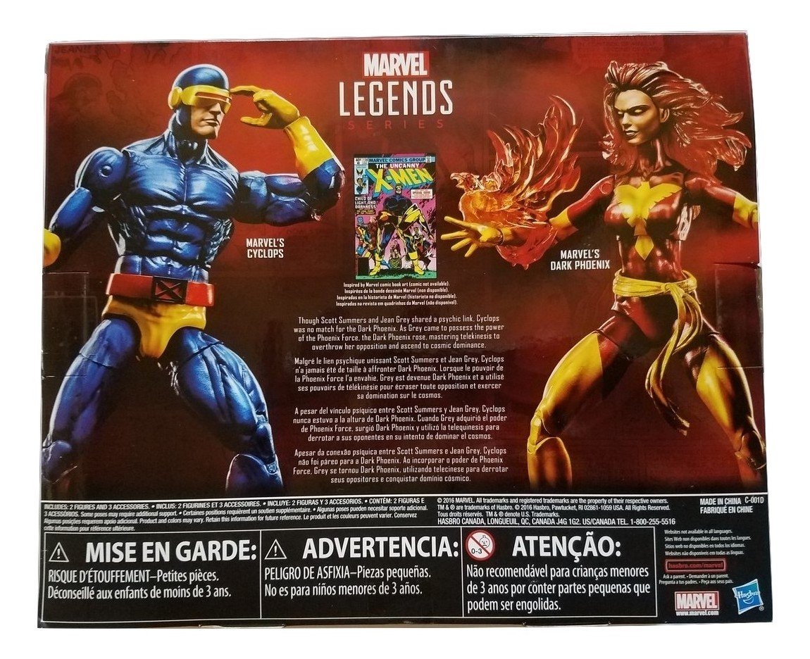 Amazon.co.jp: Marvel Legends X-Men サイクロプス&ダークフェニックス