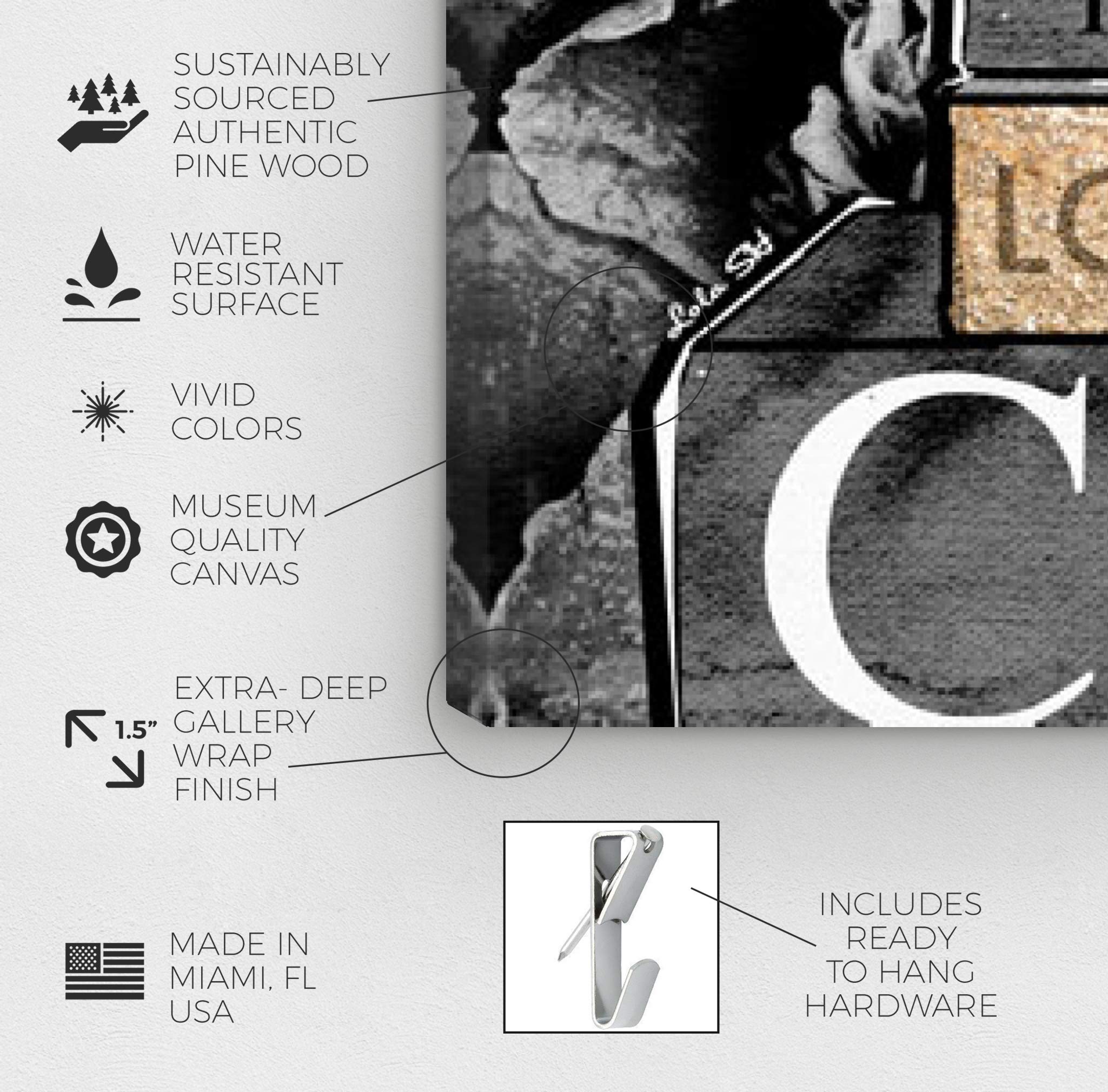 Amazon.co.jp: The Oliver Gal Artist Co。'ゴールドis on my mind