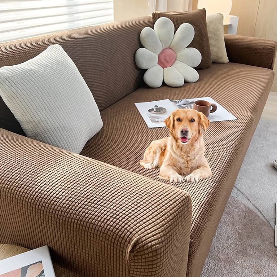 Amazon｜ソファーカバー 防水 ソファーシーツ 1-4人掛け 肘付き 一体型