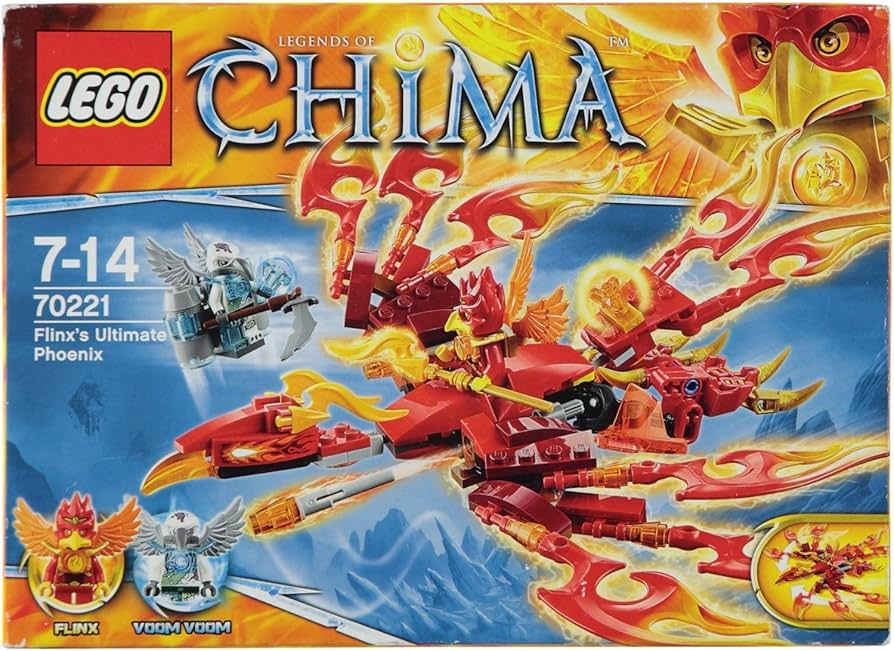 Amazon.com: Lego Chima 70221 Flinx Ultimativer Phönix : Toys & Games