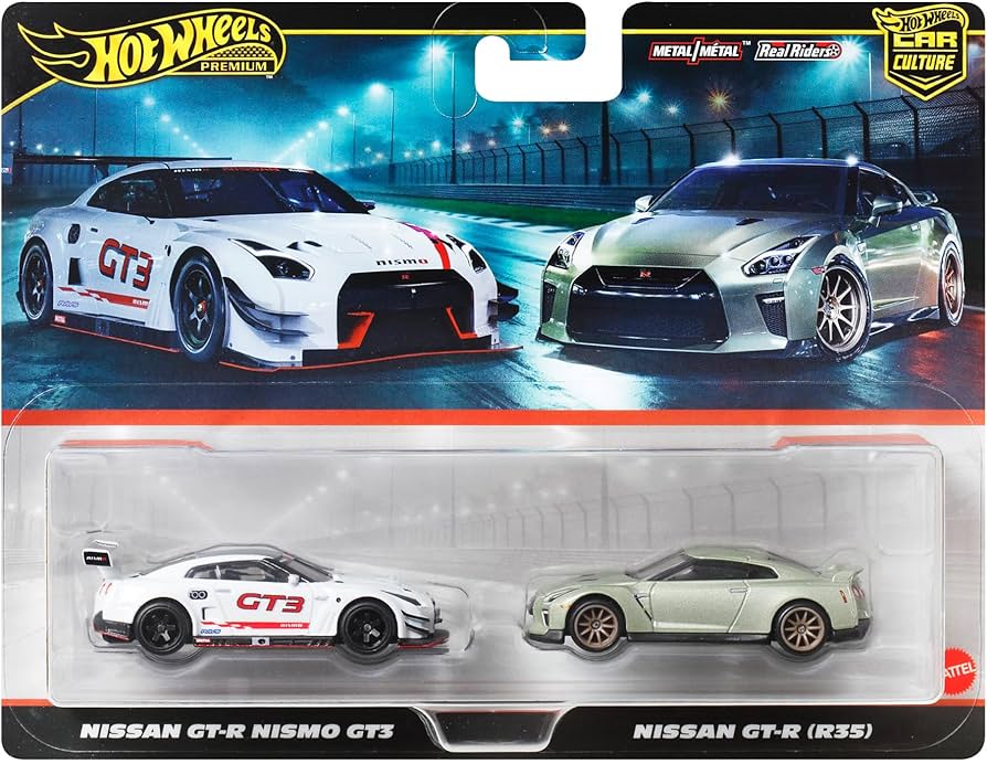 Amazon.co.jp: ホットウィール(Hot Wheels) プレミアム 2パック 日産
