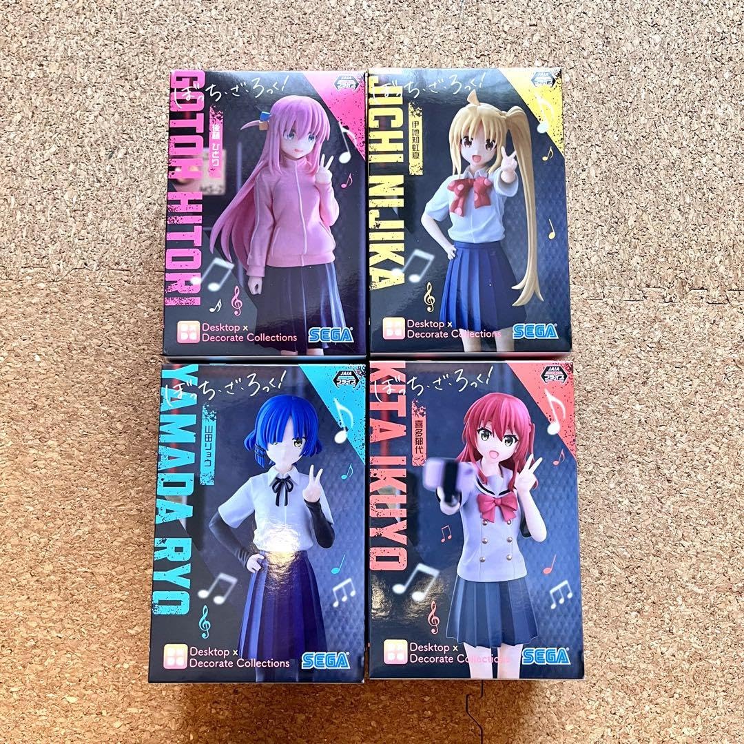 Amazon.co.jp: ぼっちざろっく プライズ系フィギュア 結束バンド4人