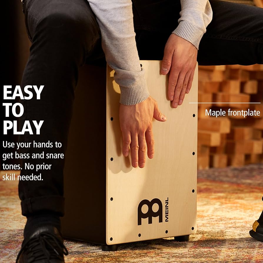 Amazon | MEINL Percussion マイネル カホン MCAJ100BK-MA+ 純正