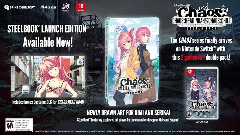 CHAOS;HEAD & CHAOS;CHILD クリアファイル 10点セット CHAOS;HEAD