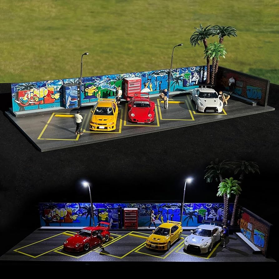 Amazon.co.jp: CHENZHIZHAO 1/64ディスプレイケース、ホットウィール