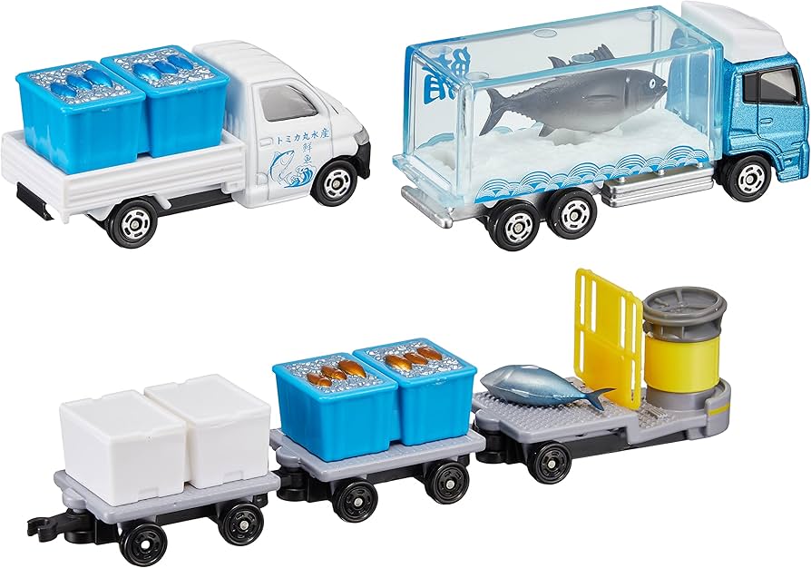 Amazon.co.jp: タカラトミー『 トミカ ギフト おさかないっぱい! 魚