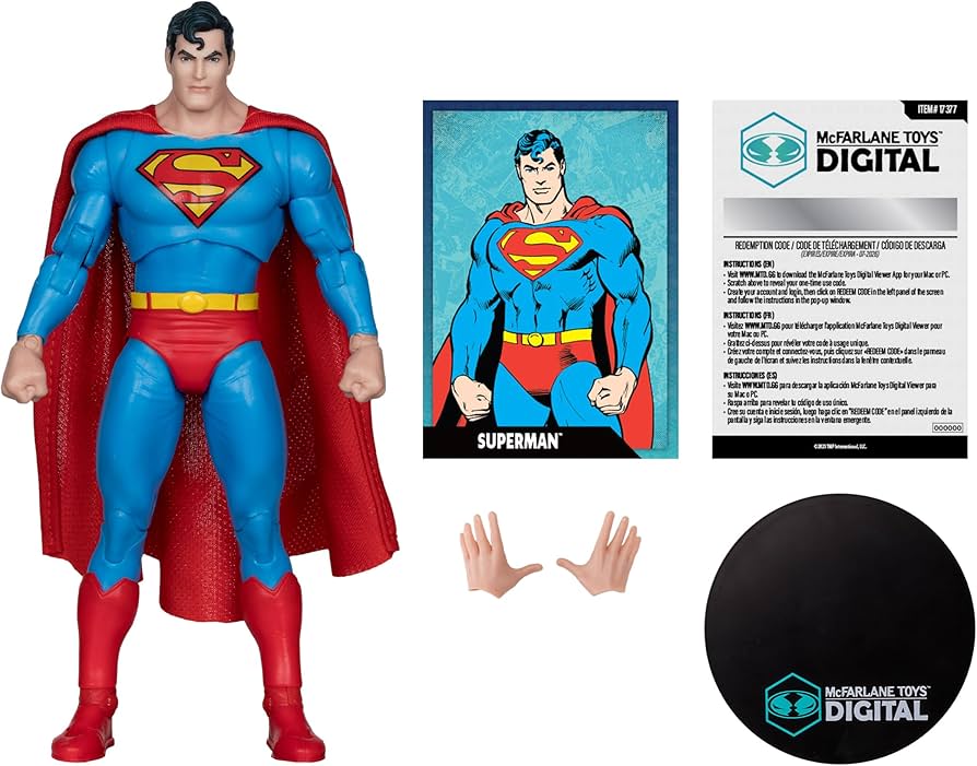 Amazon.co.jp: Dc McFarlane Digital 7インチ Wv4 - スーパーマン