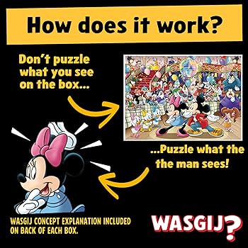 Amazon | Wasgij オリジナル ミッキーのパーティー - ディズニーが