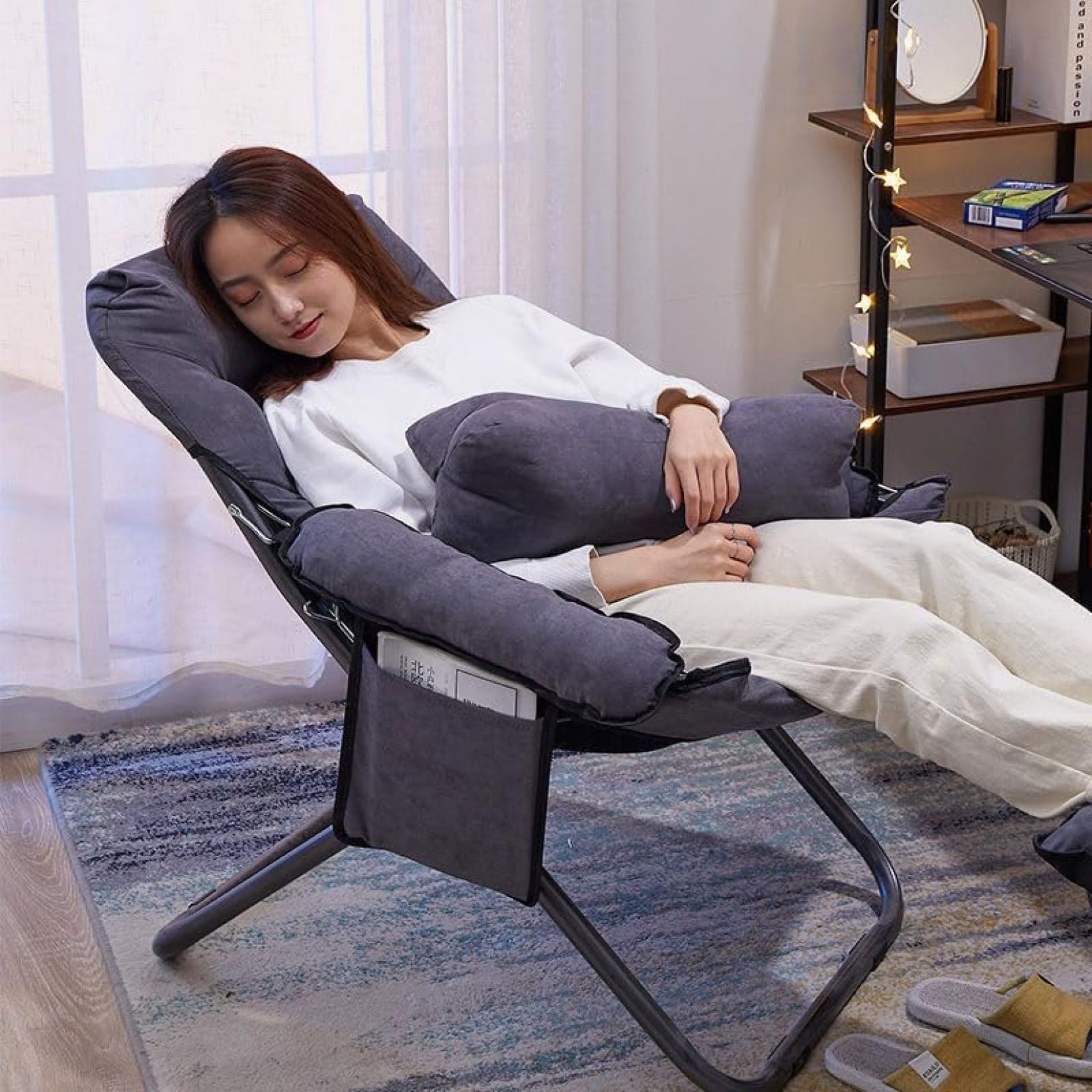 Amazon｜ソファチェア 座椅子 勉強椅子 折りたたみ バッグ付き ラク