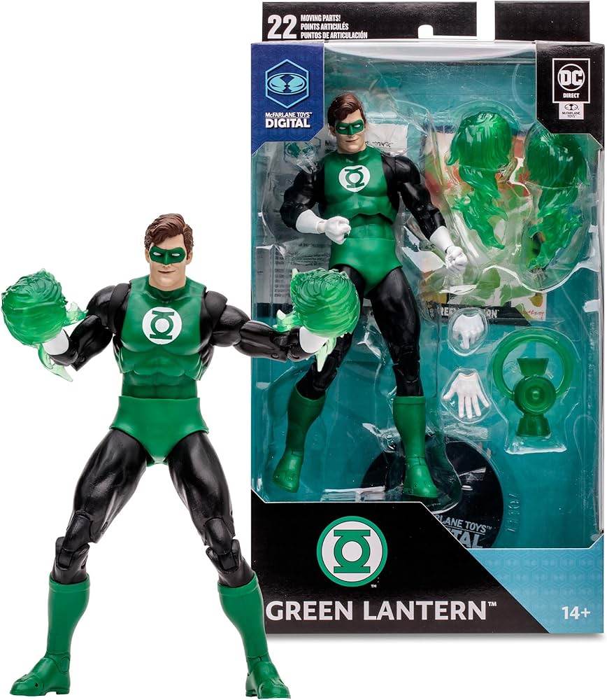 Amazon.co.jp: McFarlane Toys - DC Direct Green Lantern (シルバー