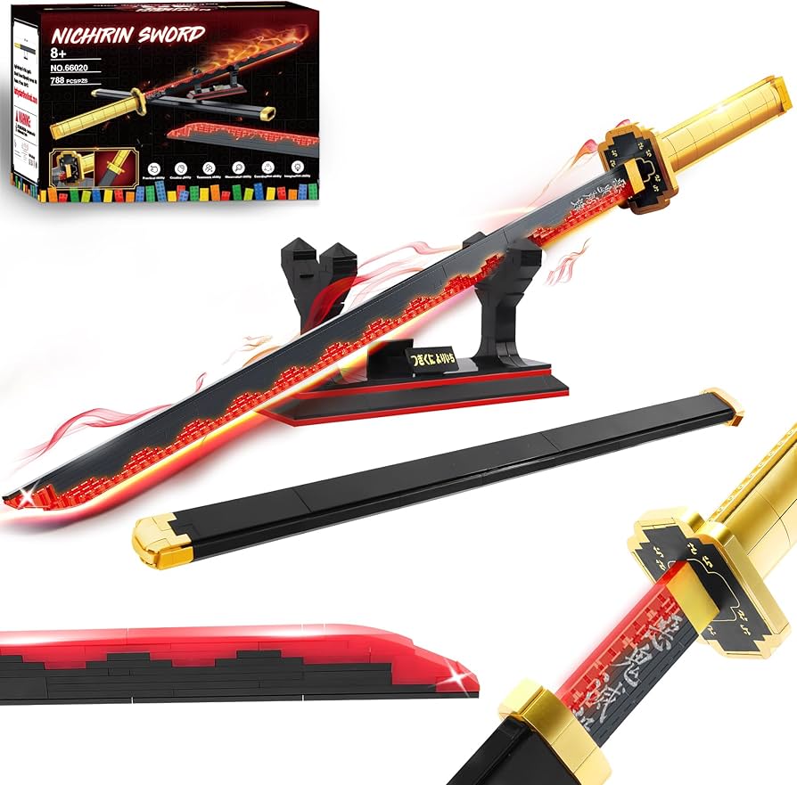 Amazon.com: Jorumo Swords Building Sets for Boys 8-14, 39in